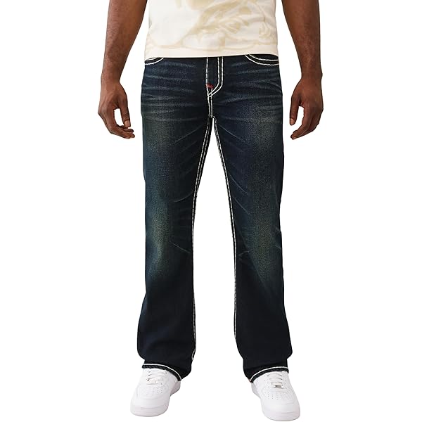 True Religion Men's Rocco Single Needle Jean 32” – Skinny Fit
